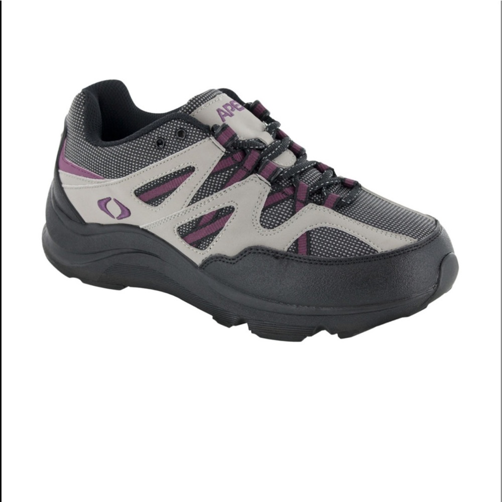 APEx Sierra sz 8.5 knee recovery shoes in Purple /grey/black medium width